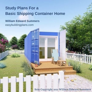 Plans For A Basic Shipping Container Home