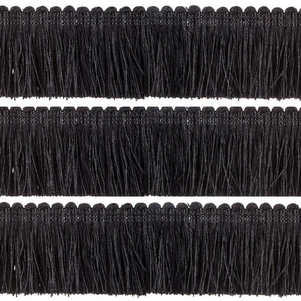 Brush Fringe Trim Etsy