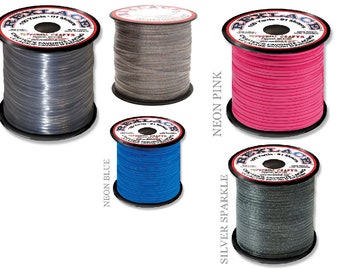 REXLACE® PVC Plastic Flat Cord - Spool with 100 yards (91m) Cord - 2.35 mm x 0.76 mm