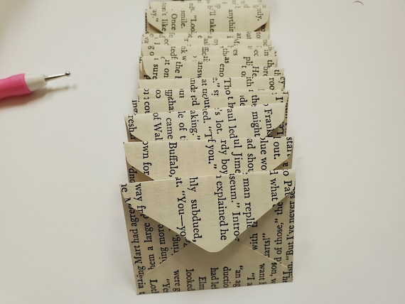 Envelopes From Book Pages Diy Envelopes Out Of Old Book Pages Super