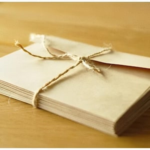 Kraft Envelopes - A2 Sealable 4 3/8&quot; x 5 3/4&quot;, Set of 25