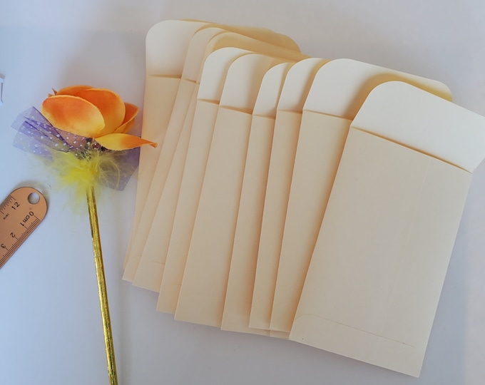 Manila Seed Envelopes: Vintage Style Paper Coin Envelopes, Set of 20