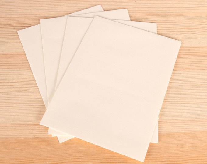 Ivory Envelopes - A2 Sealable 4 3/8" x 5 3/4", Set of 25