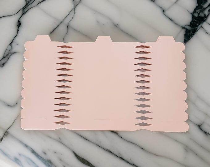 Pink Cardstock Cracker Kit: DIY Bonbons Poppers Craft