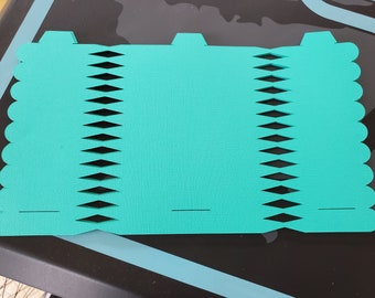 DIY Cracker Kit: Red, Navy, Teal Bonbons - Handmade Paper Craft