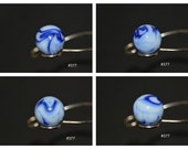 19 32 quot Alley Metallic and Blue Cobalt Gorgeous Vintage Marble 377