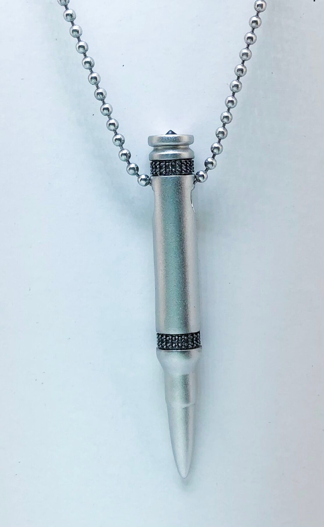 Brand NEW Rklein Exclusive Designer Fancy 223 Bullet Pendant
