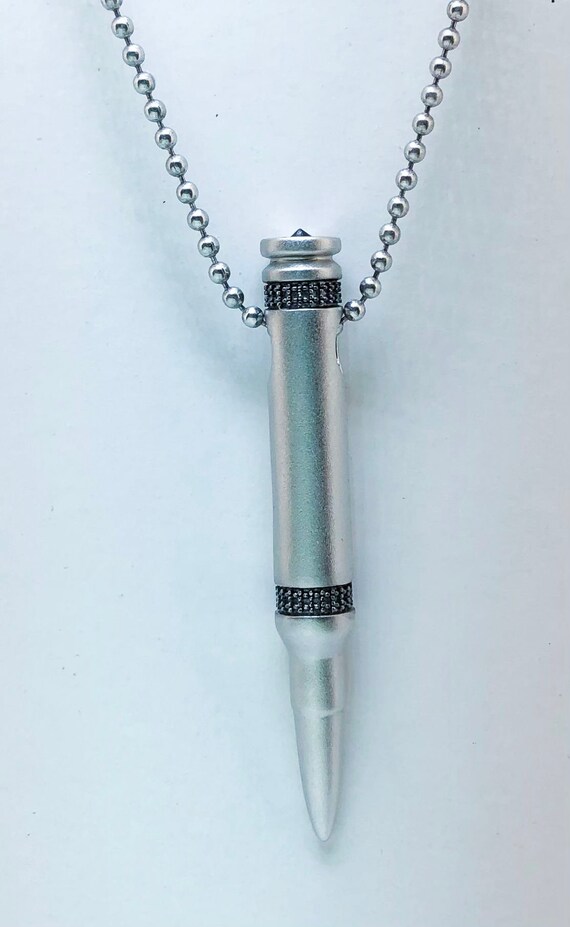 Brand NEW Rklein Exclusive Designer Fancy 223 Bullet Pendant