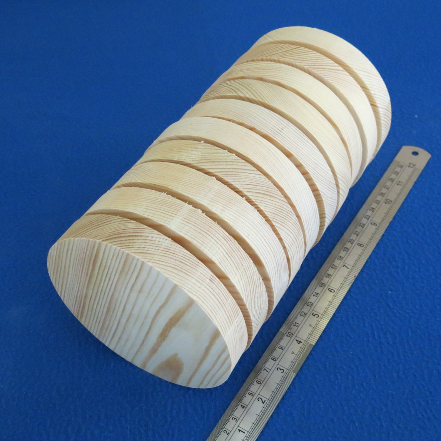 LOT x 10 CIRCLE 5.0 / 125 mm wooden blocks bundle set Etsy