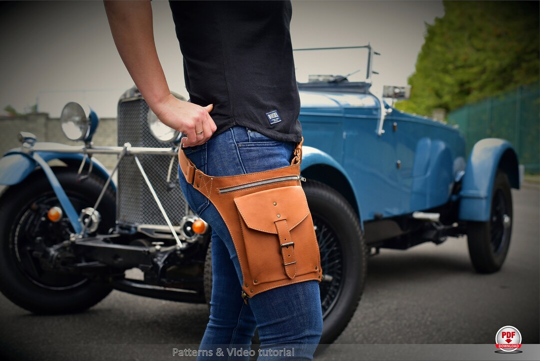 Festival Utility Belt, Hip Bag With Leg Strap PDF Pattern - Etsy