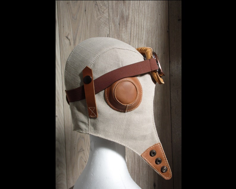 Steampunk Style Inspired Aviator hat Digital Pattern Download image 4