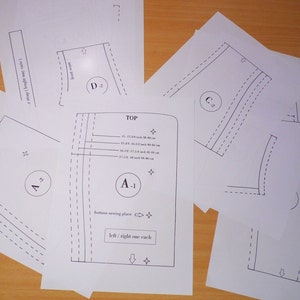 Basic Spats, Digital PDF Pattern, Sewing Tutorial image 5