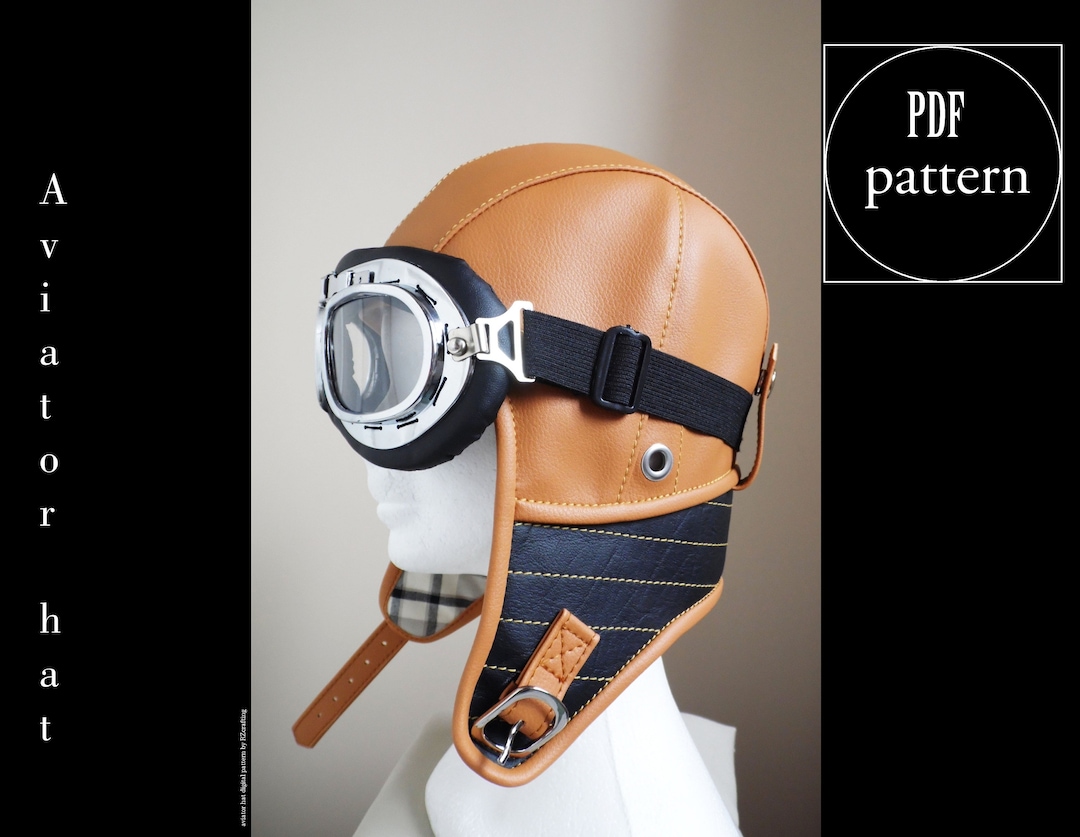 PDF Aviator Hat Pattern and Tutorial - Etsy Canada
