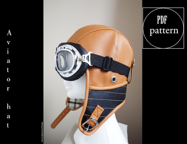 PDF aviator hat pattern and tutorial | Etsy