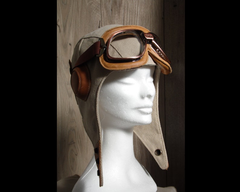 Steampunk Style Inspired Aviator hat Digital Pattern Download image 5