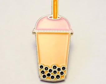 Classic Boba Tea Pin