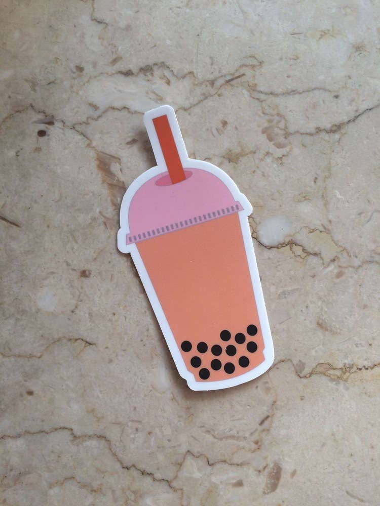 Boba Tea Sticker