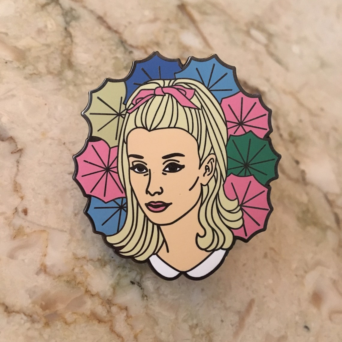 The Umbrellas of Cherbourg Pin les Parapluies De Cherbourg Etsy