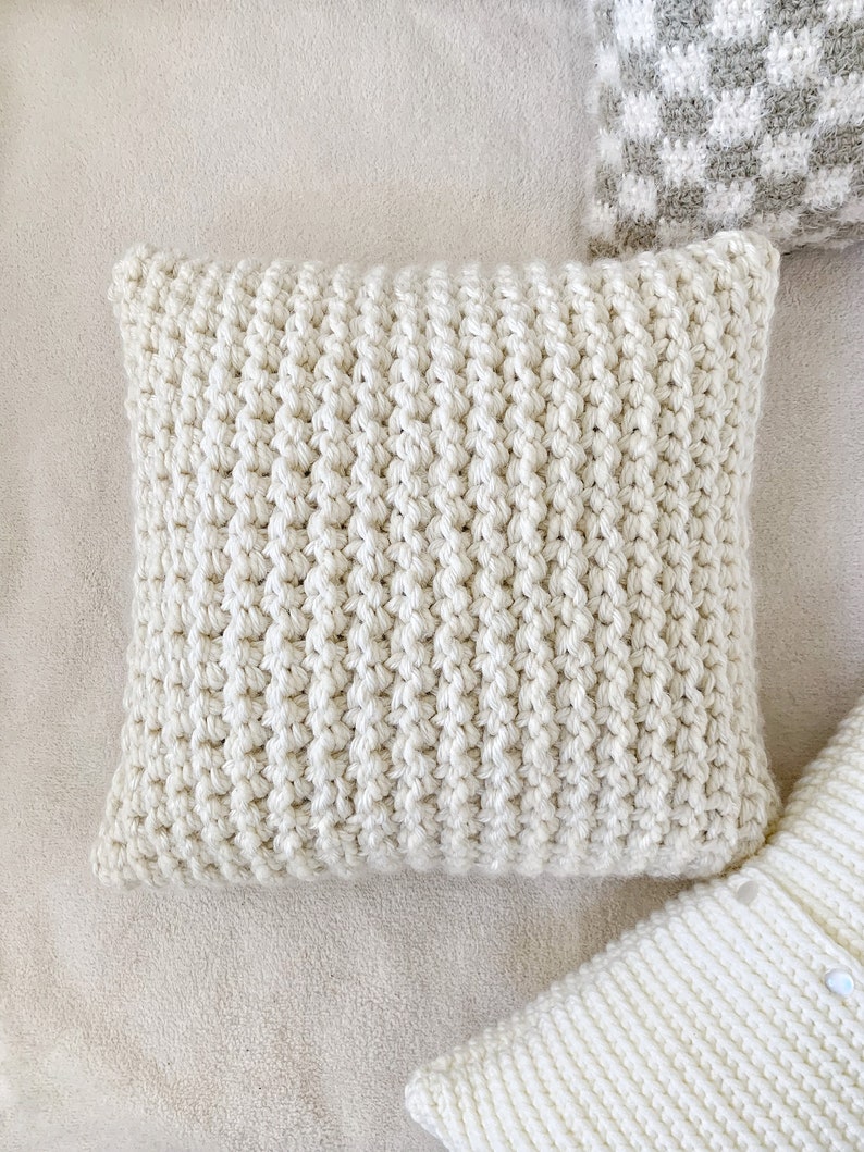 Alignment Pillow Easy Crochet Pattern Customizable and - Etsy