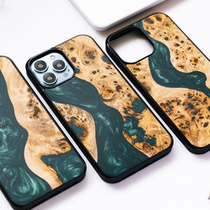 Jonnick CLZYLRS Resin Phone Case Mold Compatible with iPhone 12/12 Pro,epoxy Resin Personalized Mobile Phone Case DIY Silicone Case Silicone Resin Mould (12