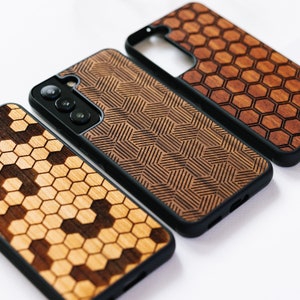 Timeless Minimalist - wood S24, S23, S22, S21, S20, S10 case | Samsung Galaxy Ultra, Plus and FE cases | Protective & lightweight phone case