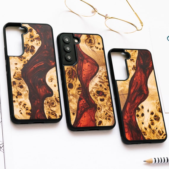 Real Wood S24, S23, S22, S21, S20 Phone Case Samsung Galaxy S23 Ultra Case,  S23 Plus Case S22 Ultra Case, S22 Plus -  Israel