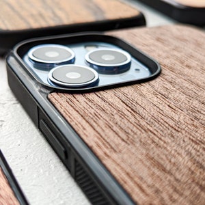Splendida custodia Magsafe in legno per iPhone per 15 Pro Max, 15 Plus 14, 14 Plus, 14 Pro Max / iPhone 13 Pro Max / 12 Pro Max, 12 Mini / iPhone 11 immagine 7