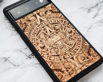 Étui en bois pour Pixel 11, 11 Pro, 10, 10 Pro, 9, 9 Pro, XL | 8, 8 Pro, 8a | 7, 7 Pro, 7a | 6, 5a
