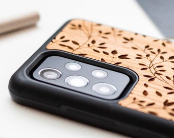Simple Nature - Real Wood Case for Samsung A-Series: A16, A06 | A55, A35, A25, A15 | A54, A34, A24, A14 | A04, A73, A53, A33, A23  and more