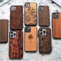 Wildflowers | Real wood case with Magsafe Upgrade for iPhone 17, 16, 15, 14, 13, 12, 11 | Pro Max, Pro, Plus | Handcrafted, Nature Inspire product logo