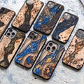 Resin + Real Wood | Case with Magsafe upgrade for iPhone 17, 16, 15, 14, 14 Plus, 14 Pro Max | 13 Pro Max | 12 Pro Max, 12 Mini | iPhone 11 product logo