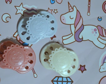 HoneyBug Sweetheart Pacifier Miss Bubblegum INCLUDES MAGNETS /& SHIPPING IN USA!