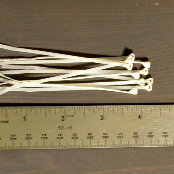 Reborn Thin Zip Ties Etsy