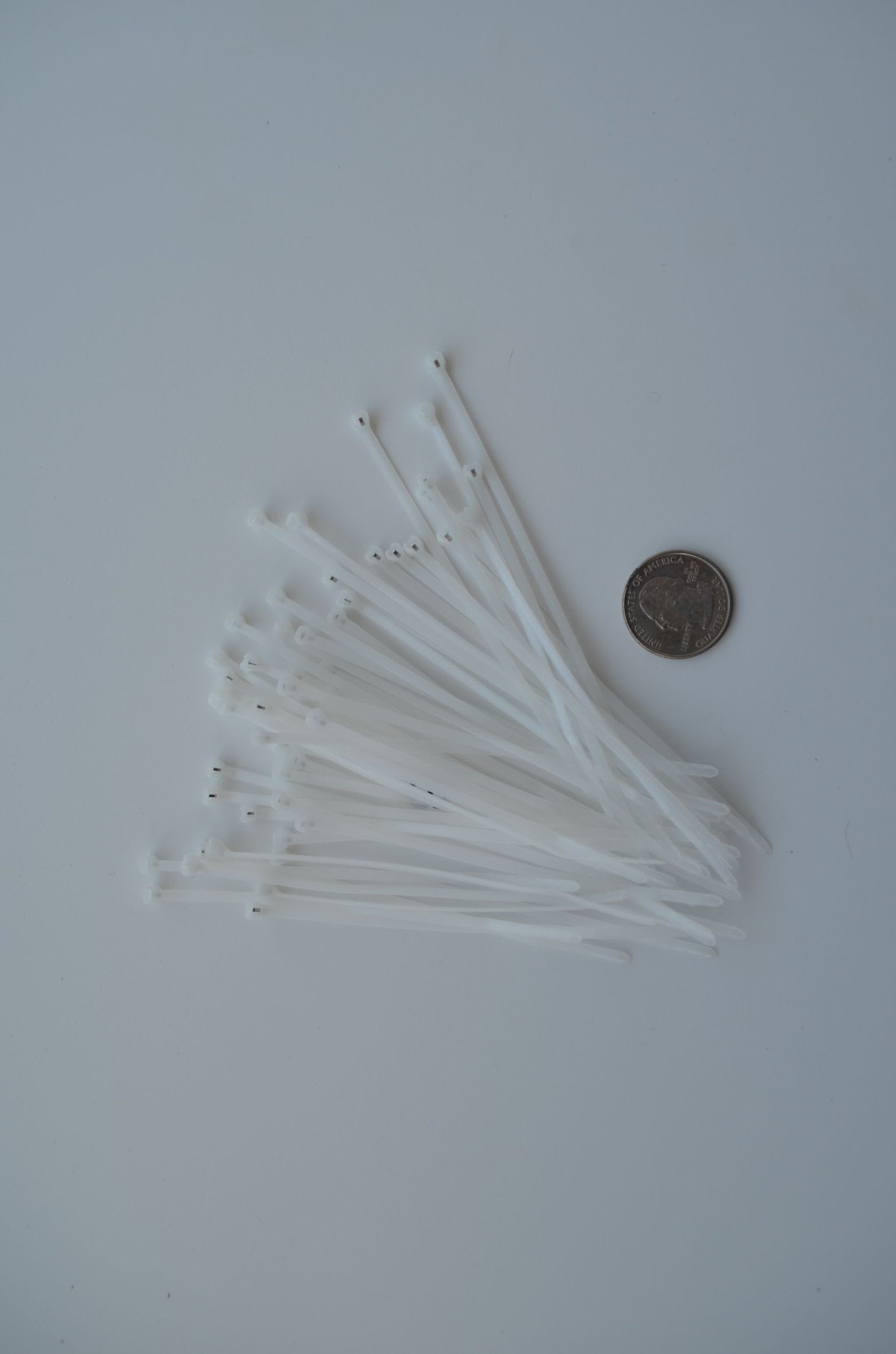 4 Ultra Thin Cable Ties 2.5mm metal tooth Reborn doll Etsy