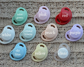 HONEYBUG &quot;CutiePie MicroPreemie&quot; Pacifier (magnetic) made to order for reborn dolls & Bitty Baby