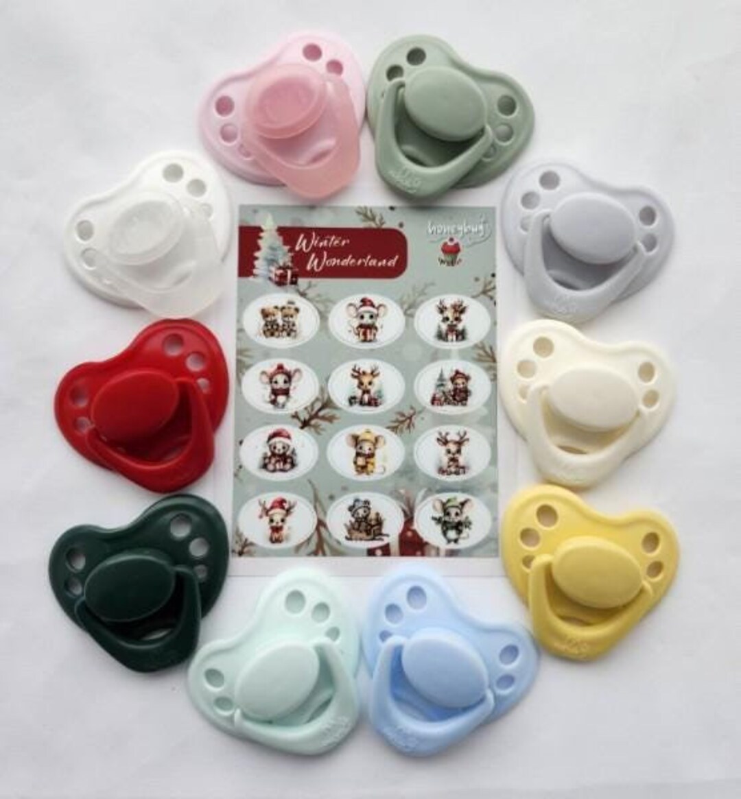 Winter Wonderland - Honeybug KIT Makes (10) Magnetic Pacifiers for ...