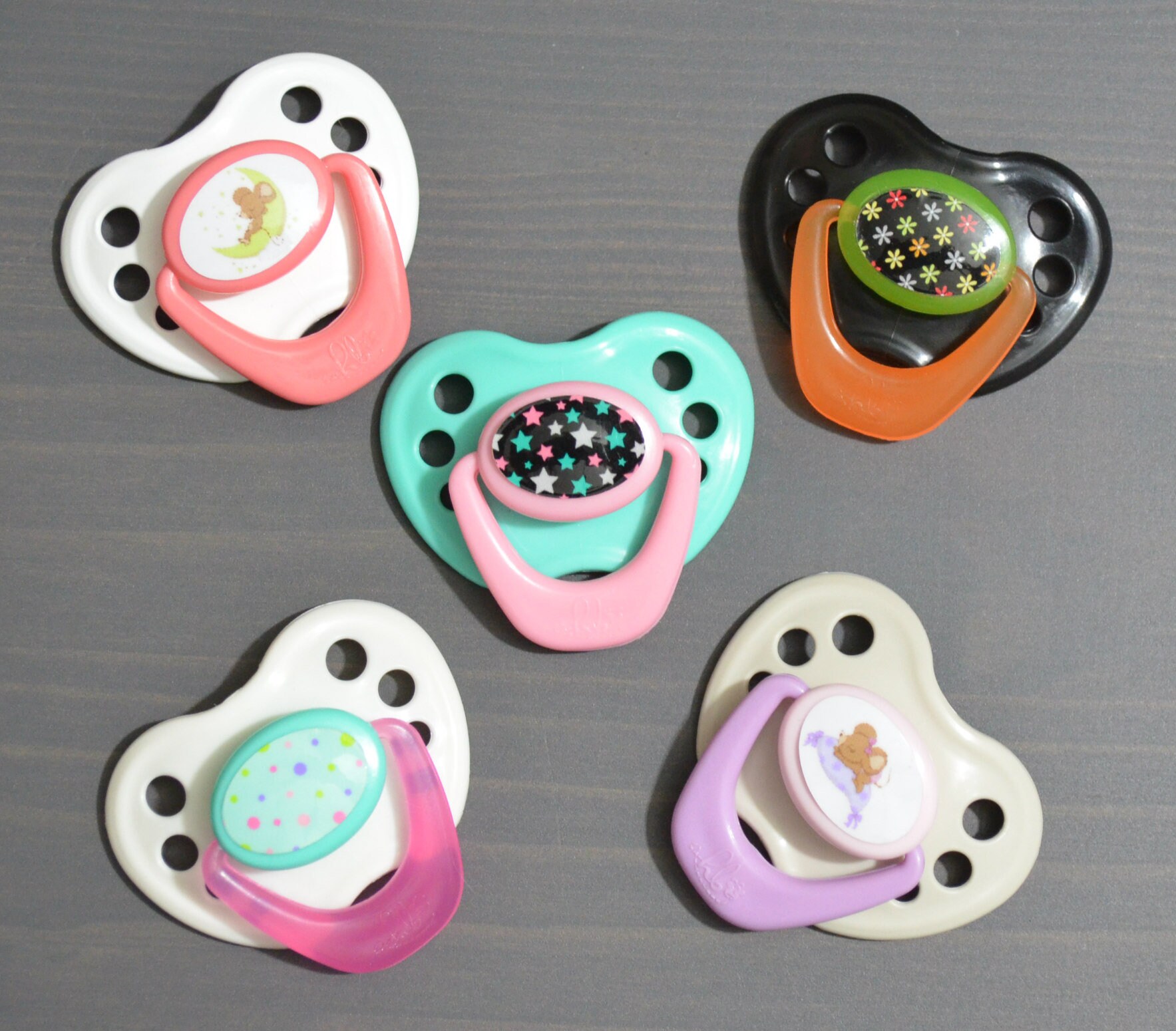 Honeybug pacifier customized set for REBORN or Etsy