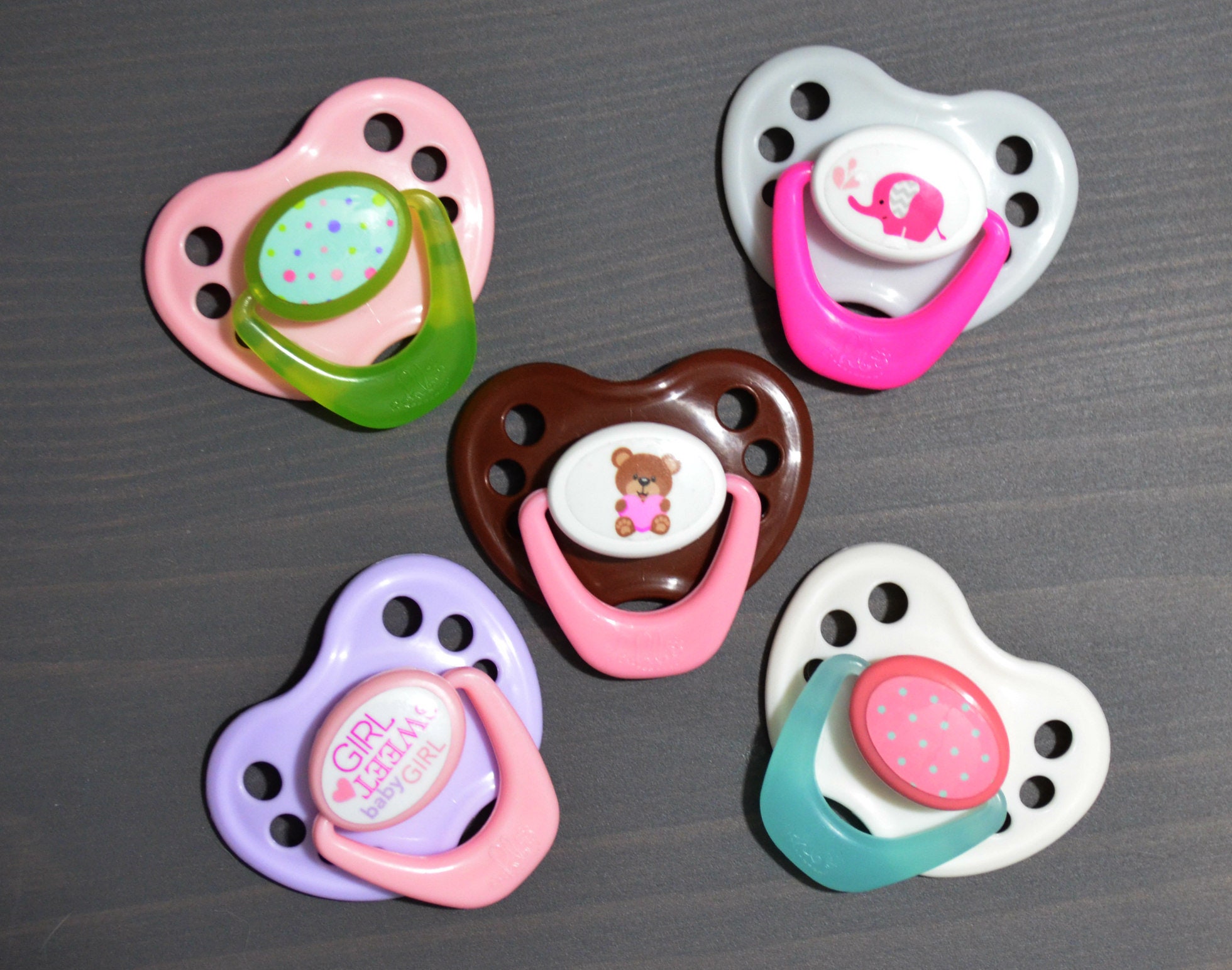 Honeybug pacifier customized set for REBORN or Etsy