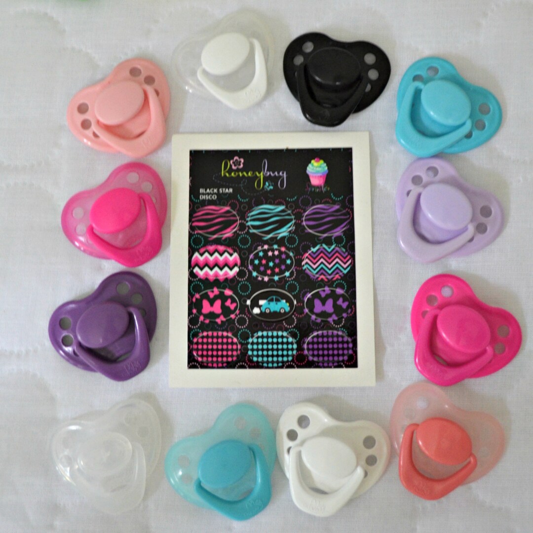 Black Star Disco - Honeybug KIT Makes (12) Magnetic Pacifiers for ...
