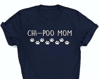 Chipoo Shirt, Chipoo Mama, Chipoo Mama Shirt, Chipoo Geschenke, Chipoo Mama Geschenk, Chi Poo Mama, Chi Poo Shirt, 2133