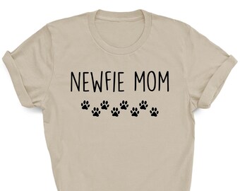 Newfie shirt, Newfie mom, Newfie mom shirt, Newfie gift, Newfie dog gift, Newfoundland mom shirt, Newfoundland dog shirt, 3754