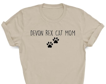 Gato devon rex, regalo de gato devon rex, camisa de gato devon rex, mamá de gato rex, regalo para gato, regalo de gato para mujer, regalo de amante de gato, regalo para mamá de gato 2388
