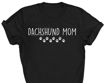 Dachshund Mom Tshirt Dachshund Mum, Dachshund Gift, Dachshund Shirt, Dachshund Love, Dachshund Mom, Dachshund Lover Gift shirt Womens 1714