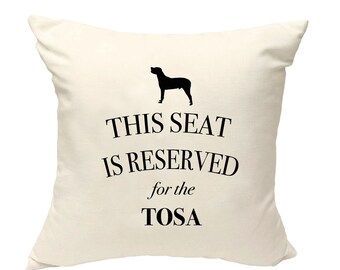 Tosakissen, Tosakissen, Hundekissen, Geschenke für Hundeliebhaber, Bezug Baumwolle Leinwanddruck, Hundeliebhaber Geschenk für sie 40 x 40 50 x 50 382