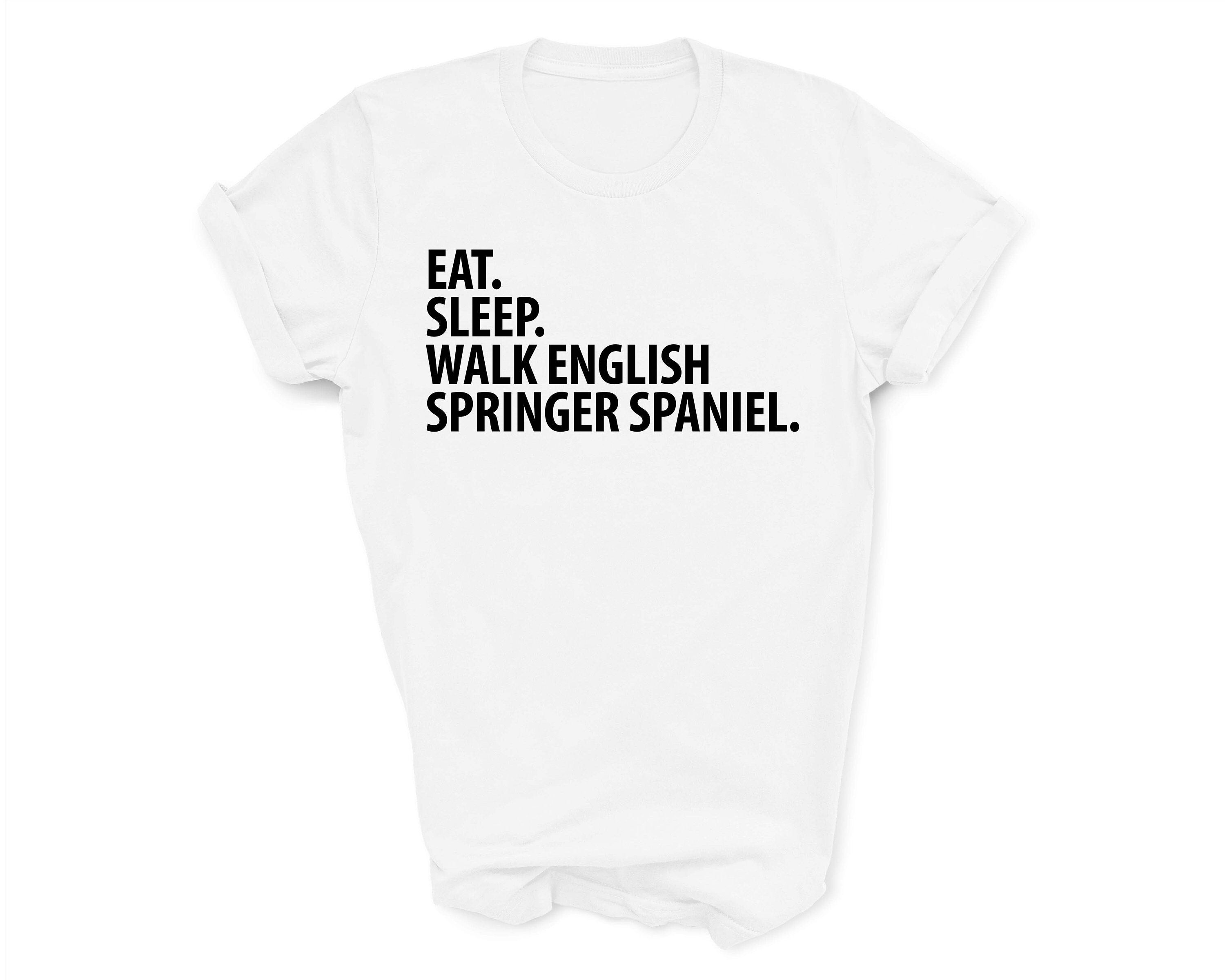 English springer top spaniel shirts