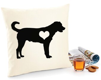 Austrian pinscher cushion, dog pillow, austrian pinscher pillow cover cotton canvas print, dog lover gift for her 40x40 50x50 242