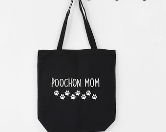 Borsa tote Poochon, mamma Poochon, mamma Poochon, regali Poochon, borsa mamma Poochon, borsa tote, borsa della spesa, 2173