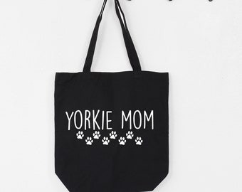 Yorkie tote bag, Yorkie mom, Yorkie mum, Yorkie gift, Yorkie tote, Yorkie bag, Yorkie Lover, Shopping bag, Tote bag, 1781