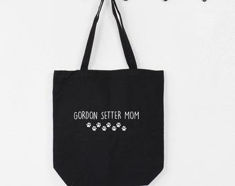 Bolso de mano Gordon Setter, mamá Gordon Setter, mamá Gordon Setter, regalos Gordon Setter, bolso de mamá Gordon Setter, bolsa de compras, bolso Tote, 2147