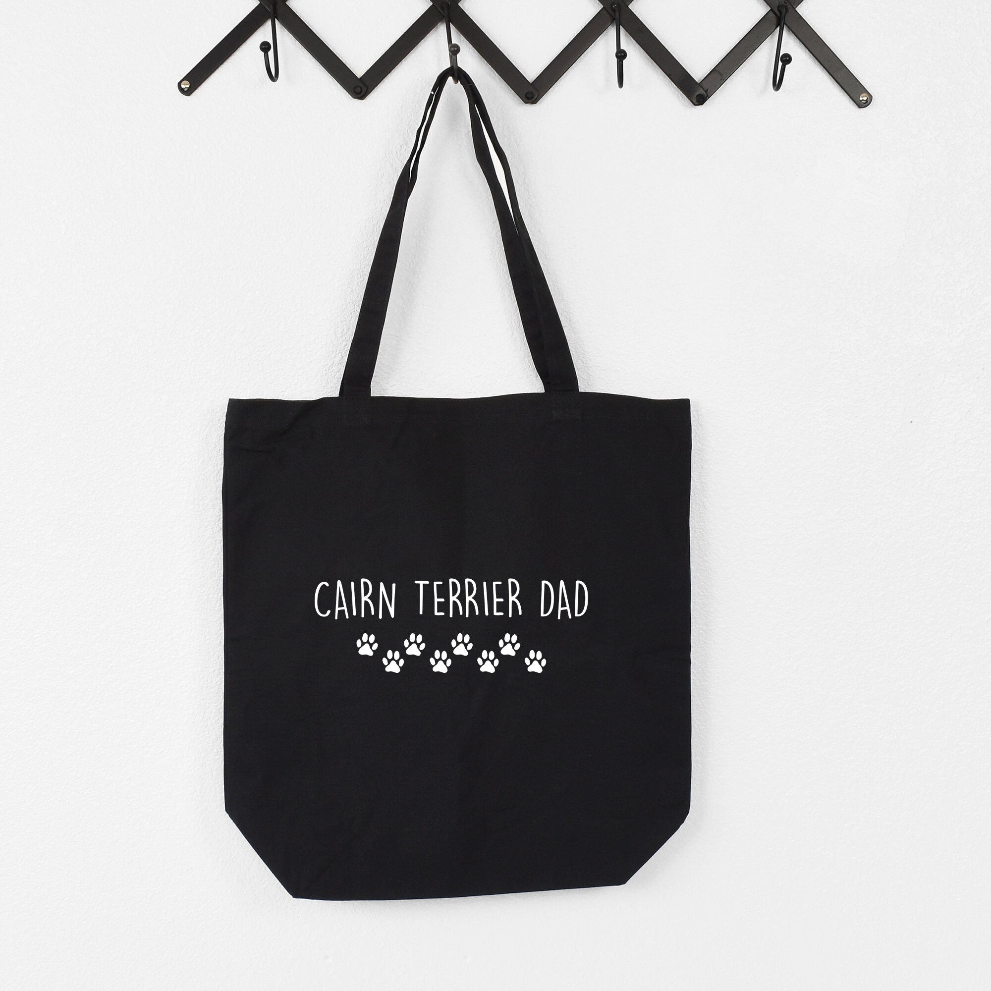Cairn Terrier Tote Bag, Cairn Terrier Dad, Cairn Terrier Papa